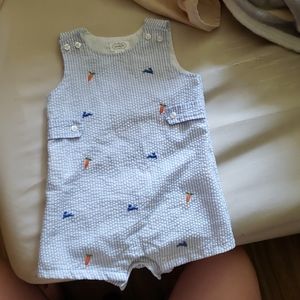 Mud Pie baby boy Shortall